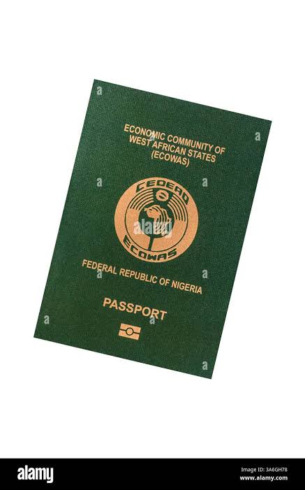 Nigerian Passport and immigration documents